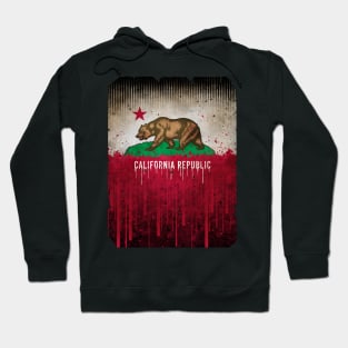 California Bear Flag (vintage Grunge Style) #1 Hoodie